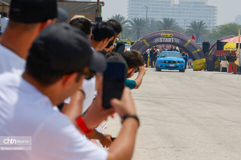 نخستین دوره مسابقات اتومبیلرانی درگ (شتاب) در جزیره کیش