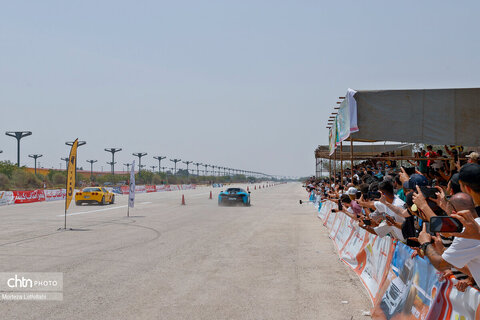 نخستین دوره مسابقات اتومبیلرانی درگ (شتاب) در جزیره کیش