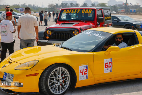 نخستین دوره مسابقات اتومبیلرانی درگ (شتاب) در جزیره کیش