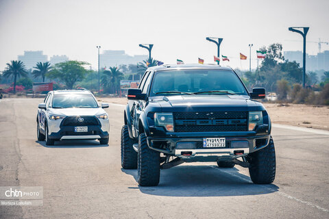 نخستین دوره مسابقات اتومبیلرانی درگ (شتاب) در جزیره کیش