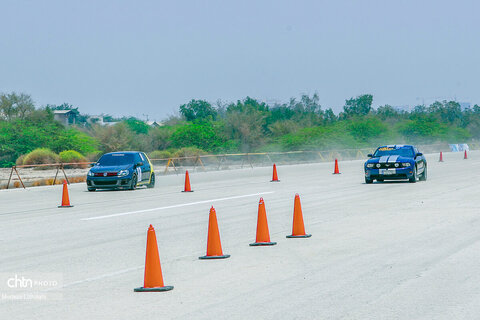 نخستین دوره مسابقات اتومبیلرانی درگ (شتاب) در جزیره کیش