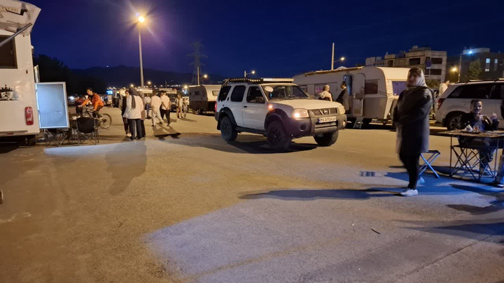 کاروان‌های کمپر در خراسان جنوبی