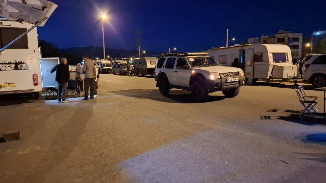 کاروان‌های کمپر در خراسان جنوبی