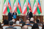 دیپلماسی فرهنگی در آذربایجان/ هیأت فرهنگی ایران در کنار رئیس‌جمهوری