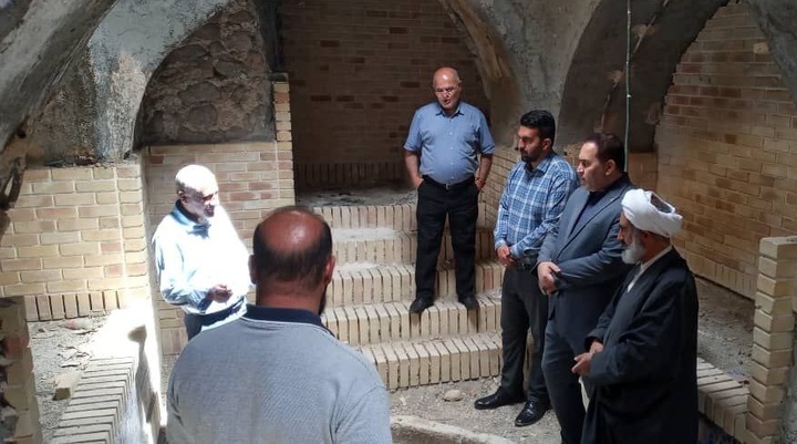 حمام تاریخی لومان با مشارکت دهیاری مرمت می‌شود