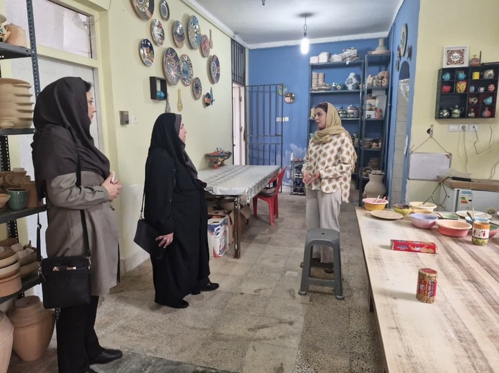 بازدید دوره‌ای کارشناسان صنایع‌دستی استان گلستان از کارگاه‌های سطح استان/ شناسایی ظرفیت‌های بومی و توانمندی صنعتگران