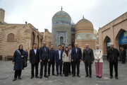 بازدید هیات تجاری چین از مجموعه جهانی شیخ صفی الدین اردبیلی