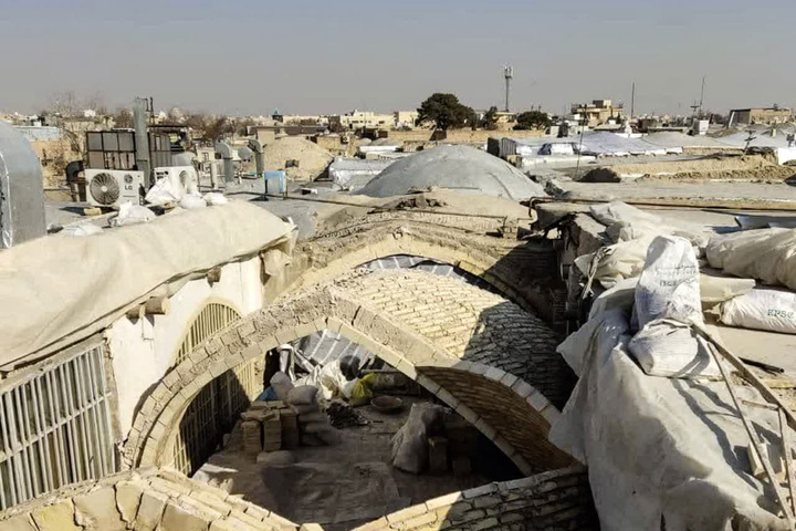 پایان عملیات ایمن‌سازی بخشی از بازار بزرگ اصفهان