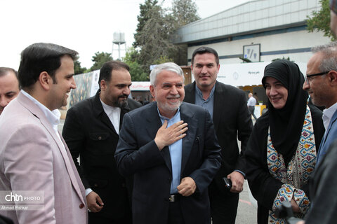 بازدید صالحی‌امیری از نمایشگاه بین المللی «ایران‌اکسپو»