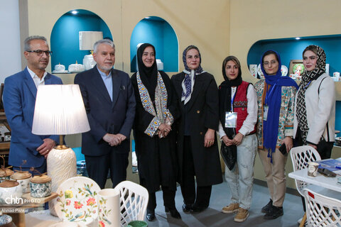 بازدید صالحی‌امیری از نمایشگاه بین المللی «ایران‌اکسپو»