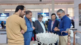هنرمندان صنایع‌دستی و فعالان گردشگری زنجانی در نمایشگاه اکسپو