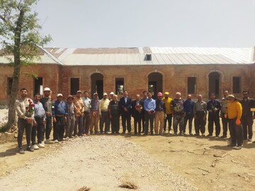 کارگران پروژه عمارت خورشید ارومیه تجلیل شدند