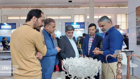 هنرمندان صنایع‌دستی و فعالان گردشگری زنجانی در نمایشگاه اکسپو