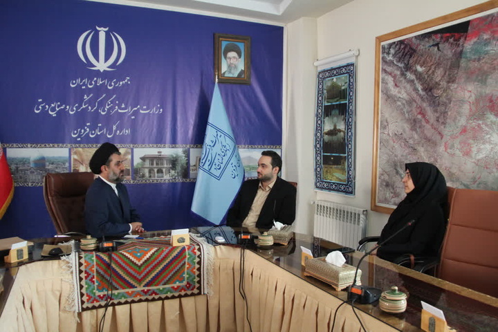 افزایش همکاری‌های علمی و پژوهشی جهاد دانشگاهی و میراث‌‍فرهنگی قزوین