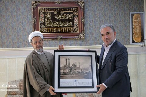 دیدار با فرماندار قم