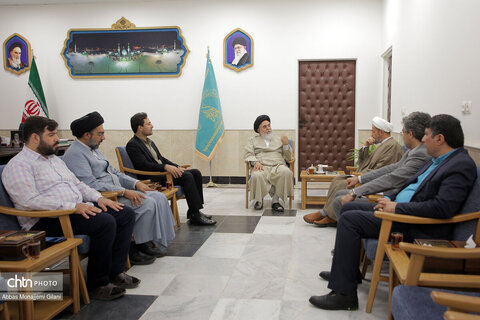 دیدار سرپرست میراث‌فرهنگی قم با تولیت آستان مقدس مسجد جمکران