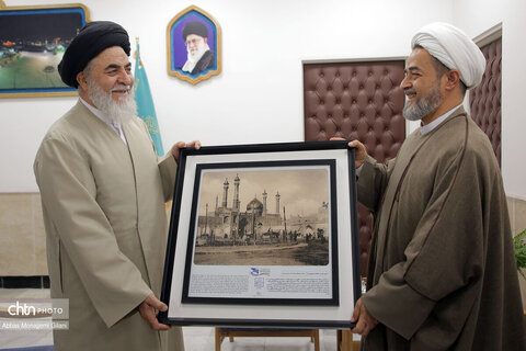 دیدار سرپرست میراث‌فرهنگی قم با تولیت آستان مقدس مسجد جمکران