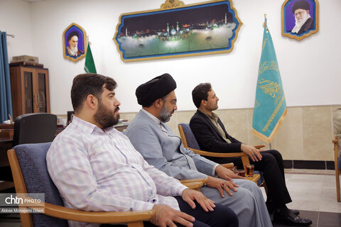 دیدار سرپرست میراث‌فرهنگی قم با تولیت آستان مقدس مسجد جمکران