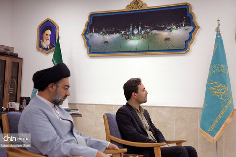 دیدار سرپرست میراث‌فرهنگی قم با تولیت آستان مقدس مسجد جمکران