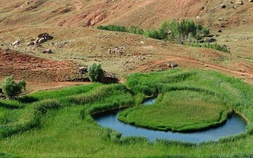 چملی‌گول؛ جزیره‌ای متحرک در تکاب