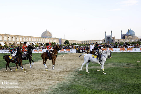 مسابقات نمادین چوگان در میدان تاریخی نقش جهان