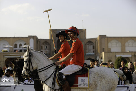 مسابقات نمادین چوگان در میدان تاریخی نقش جهان