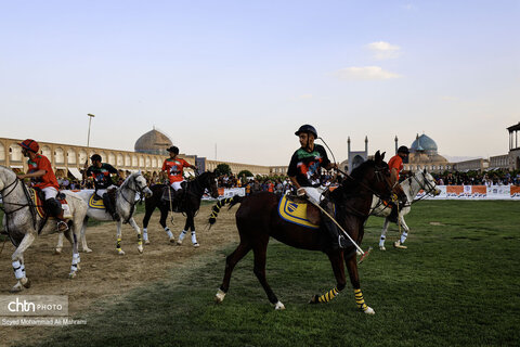 مسابقات نمادین چوگان در میدان تاریخی نقش جهان