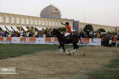 مسابقات نمادین چوگان در میدان تاریخی نقش جهان