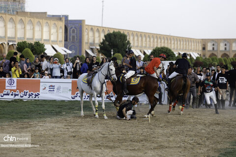 مسابقات نمادین چوگان در میدان تاریخی نقش جهان