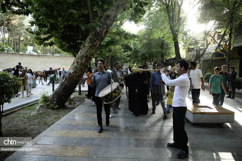 مسابقات نمادین چوگان در میدان تاریخی نقش جهان