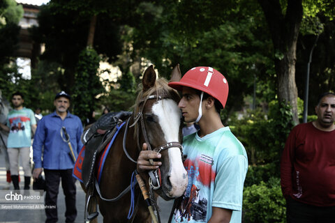 مسابقات نمادین چوگان در میدان تاریخی نقش جهان