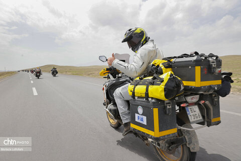 تور بین‌المللی رالی موتورسواران لهستانی در مسیر ماکو به تبریز