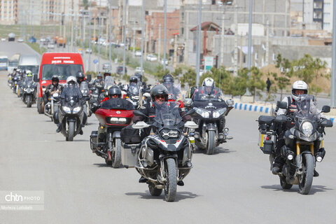 تور بین‌المللی رالی موتورسواران لهستانی در مسیر ماکو به تبریز