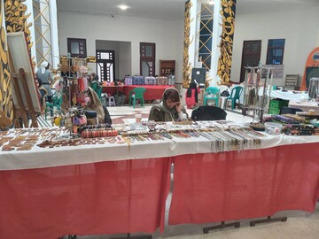 نمایشگاه صنایع دستی در تنکابن برپا شد