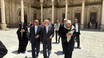 بازتاب پیوند تمدن‌ها در قلب قاهره/ بازدید صالحی‌امیری از مسجد تاریخی محمدعلی