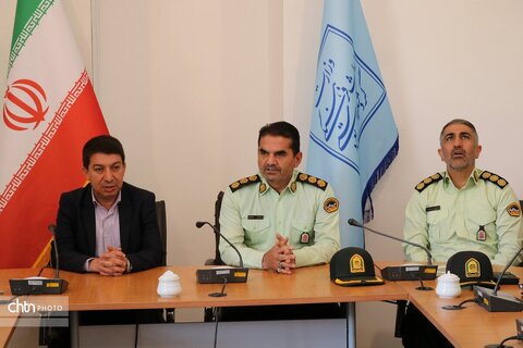 مراسم تکریم و معارفه فرمانده یگان حفاظت خراسان شمالی