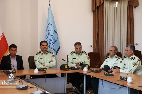 مراسم تکریم و معارفه فرمانده یگان حفاظت خراسان شمالی