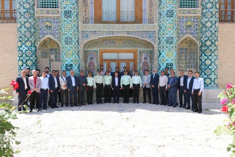 مراسم تکریم و معارفه فرمانده یگان حفاظت خراسان شمالی