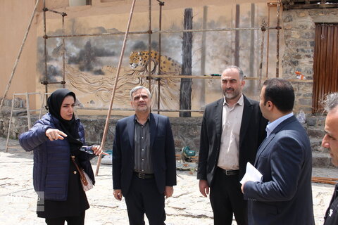 بازدید مدیرکل میراث‌فرهنگی مازندران از روستای کندلوس