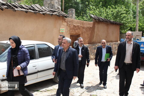 بازدید مدیرکل میراث‌فرهنگی مازندران از روستای کندلوس