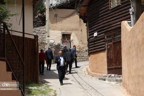 بازدید مدیرکل میراث‌فرهنگی مازندران از روستای کندلوس
