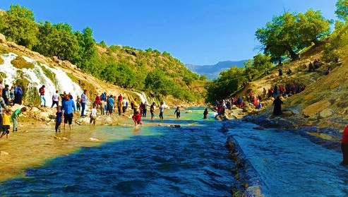 آبشار آبریز دهدشت