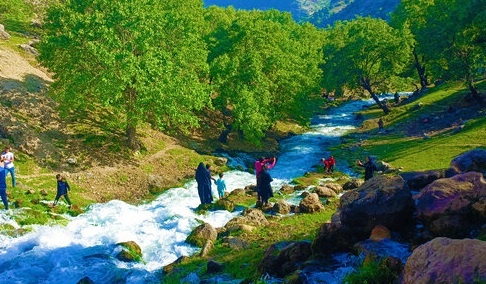 آبشار آبریز دهدشت