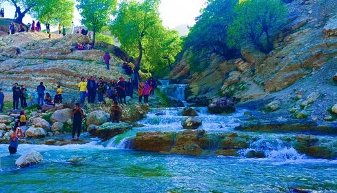 آبشار آبریز دهدشت