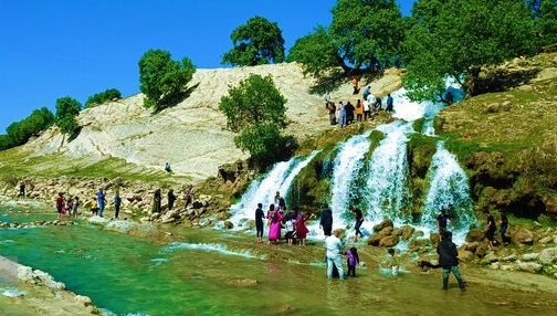 آبشار آبریز دهدشت