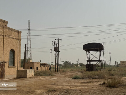 بازدید مدیرکل میراث‌فرهنگی خوزستان از تلمبه‌خانه دارخُوین،گنجینه ارزشمند نفت جنوب