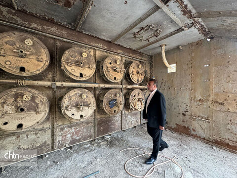 بازدید مدیرکل میراث‌فرهنگی خوزستان از تلمبه‌خانه دارخُوین،گنجینه ارزشمند نفت جنوب