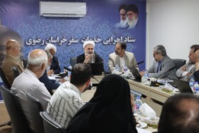 ارائه خدمات مردمی به زائران رضوی در دهه کرامت و دهه آخر صفر