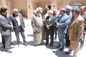 بازدید علی دارابی از امامزاده محمد فم و تکیه شش ناو تفرش