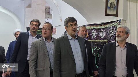 حضور مدیرکل میراث فرهنگی، گردشگری و صنایع دستی یزد در بین مردم محله یعقوبی